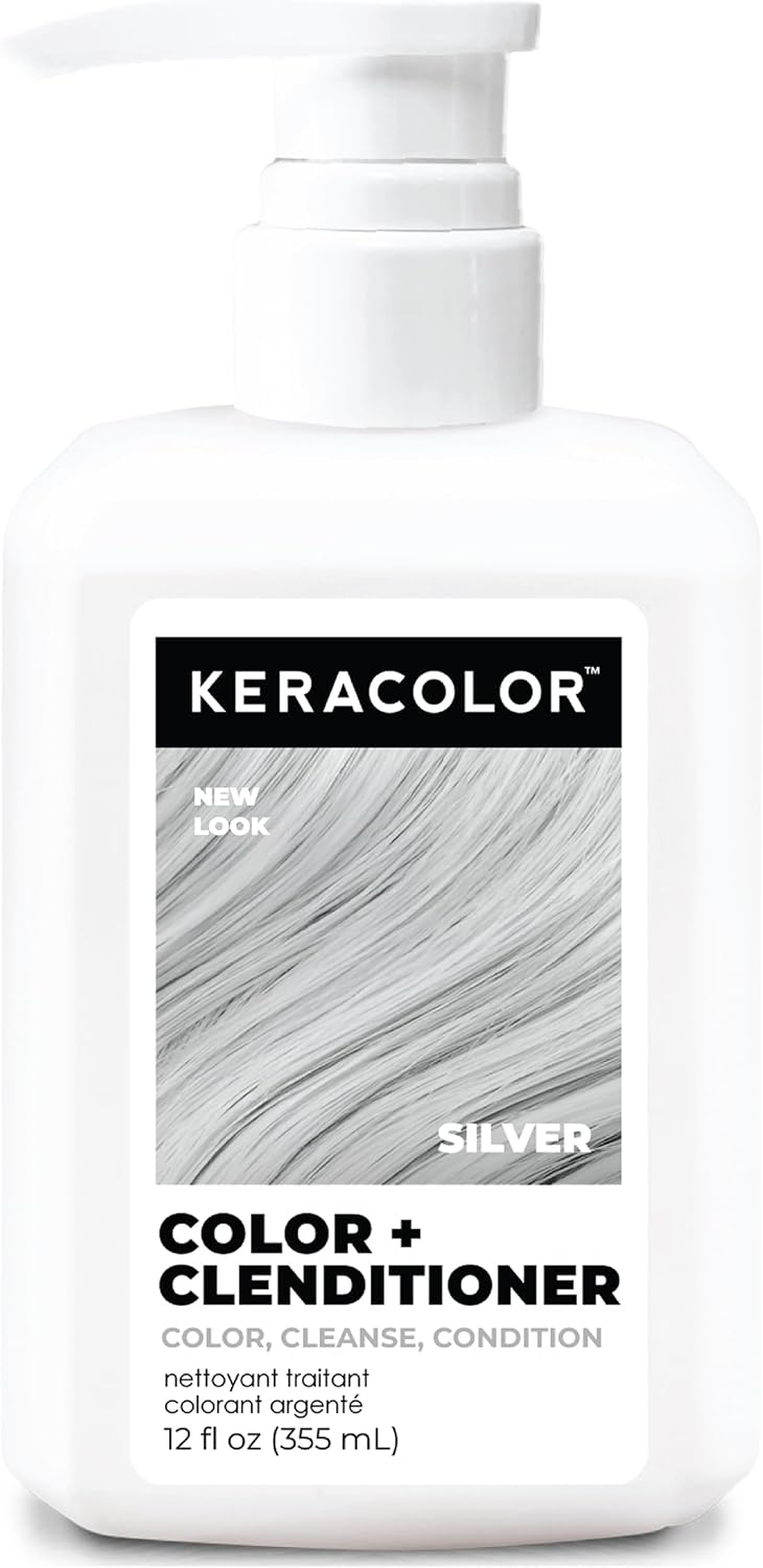 Keracolor Color + Clenditioner Silver 355ml