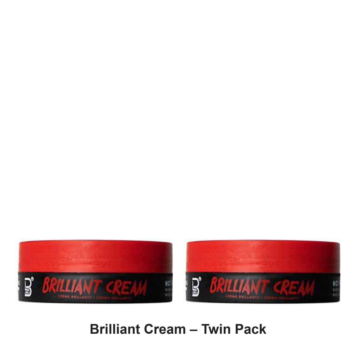 L3VEL3 - Brilliant Cream – Twin Pack (2 x 150ml) – bundle contents: 2 x L3VEL3 - Brilliant Cream 150ml