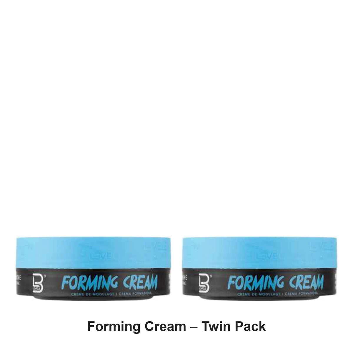 L3VEL3 - Forming Cream – Twin Pack (2 x 180ml) – bundle contents: 2 x L3VEL3 - Forming Cream 180ml