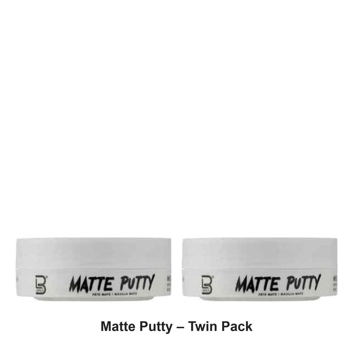 L3VEL3 - Matte Putty – Twin Pack (2 x 150g) – bundle contents: 2 x L3VEL3 - Matte Putty 150g