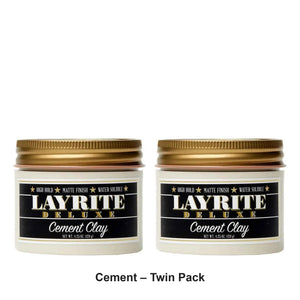 Layrite - Cement – Twin Pack (2 x 120g) – bundle contents: 2 x Layrite - Cement 120g