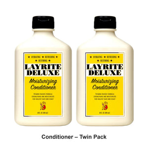 Layrite - Conditioner – Twin Pack (2 x 300ml) – bundle contents: 2 x Layrite - Conditioner 300ml