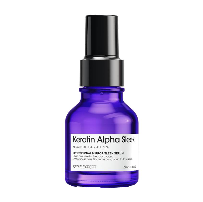 L'Oreal Professionnel - Keratin Alpha Sleek Serum 50ml – front of pack