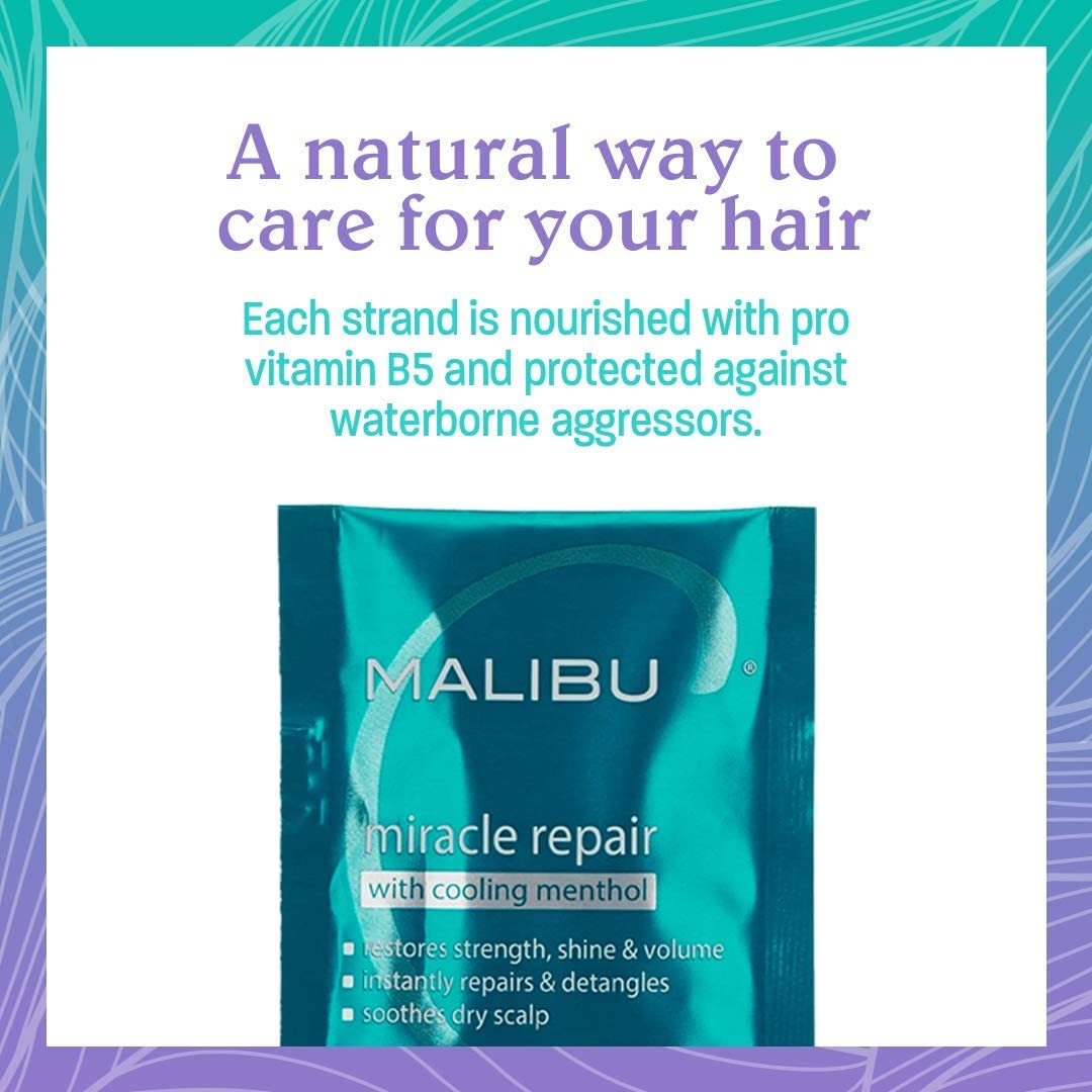 Malibu C Miracle Repair with Cooling Menthol Sachet 12ml - image 2