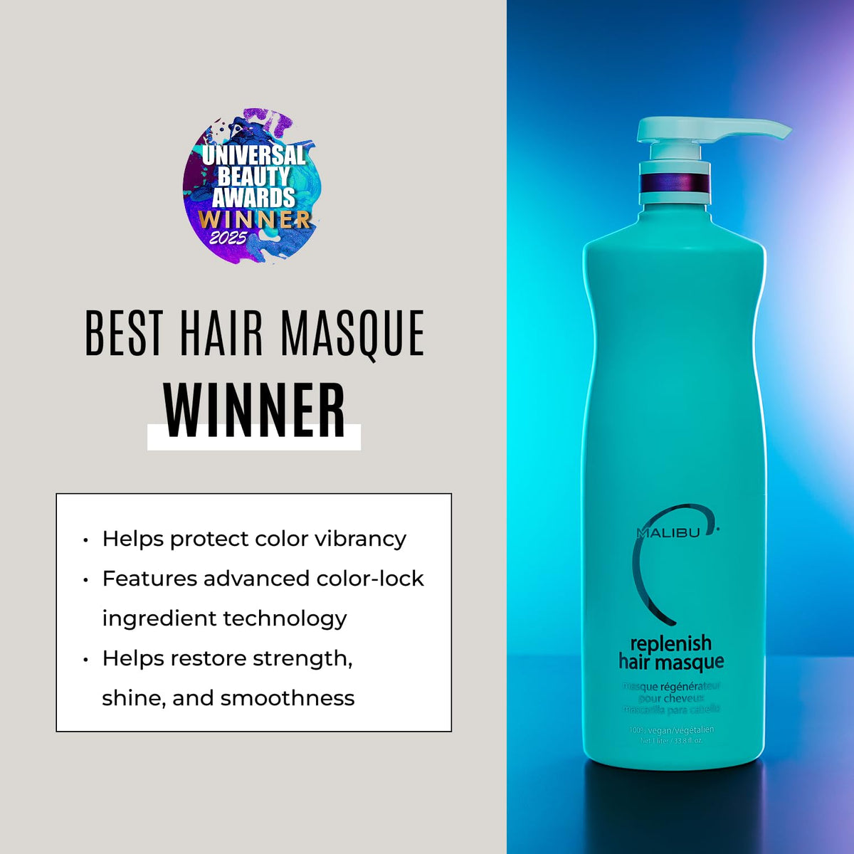 Malibu C Replenish Masque 1000ml - image 2