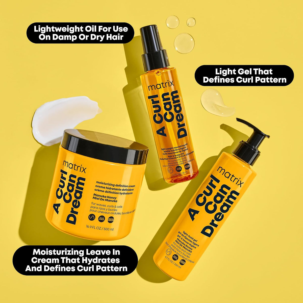 Matrix - A Curl Can Dream Shampoo, Mask & Oil Trio Bundle – Matrix A Curl Can Dream Mask Oil 131ml (detail)