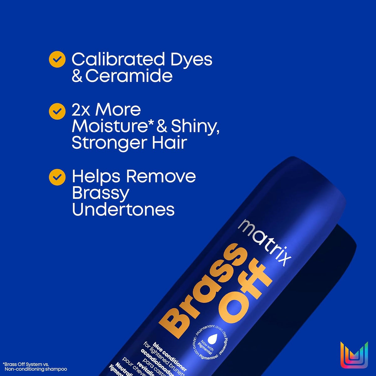 Matrix - Brass Off Pigmented Conditioner 300ml – product view 6