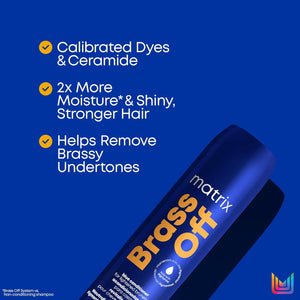 Matrix - Brass Off Pigmented Conditioner 300ml – product view 6