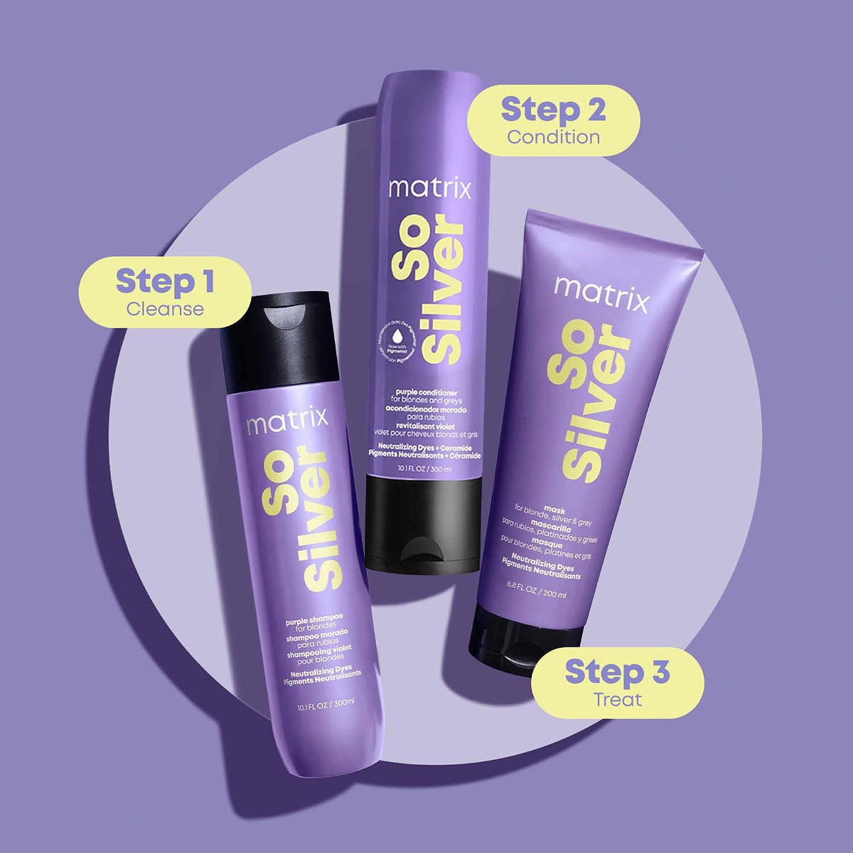 Matrix - Color Obsessed So Silver Shampoo 300ml – product view 7