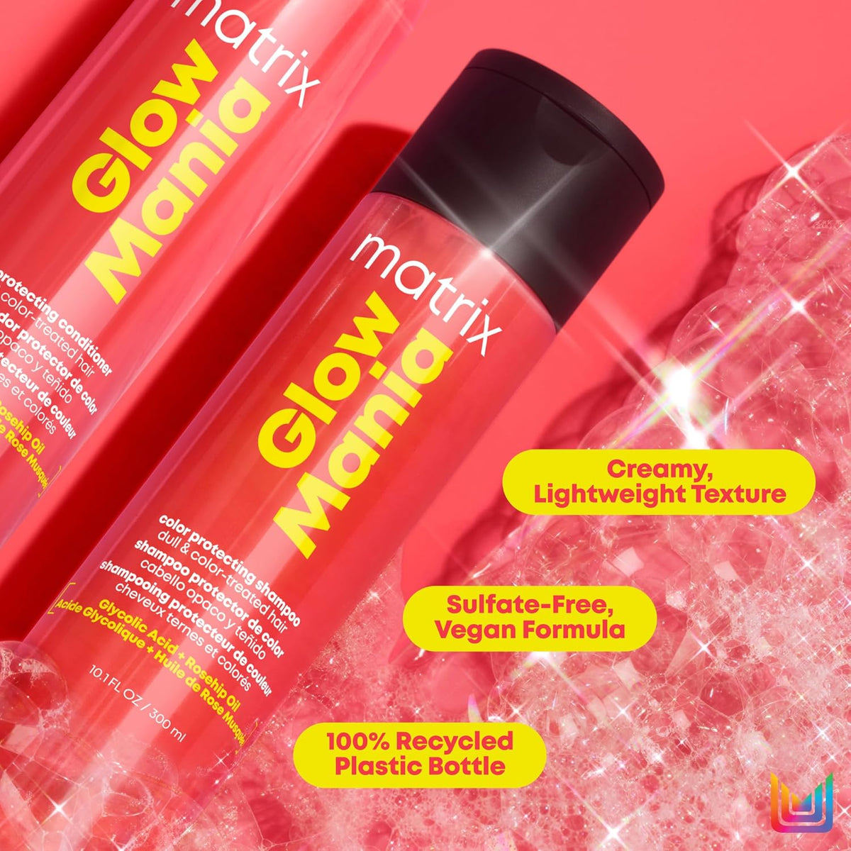 Matrix - Glow Mania Shampoo 300ml – product view 2