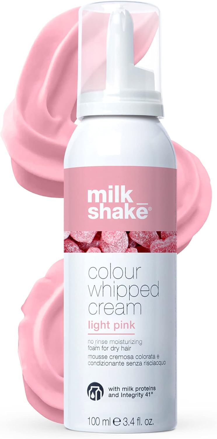 Milk Shake - Coloured Whipped Cream Light Pink 100ml - Zilion