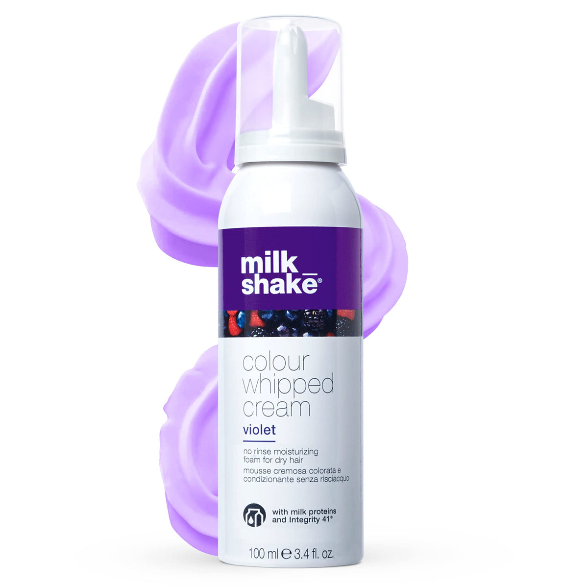 Milk Shake - Coloured Whipped Cream Violet 100ml - Zilion