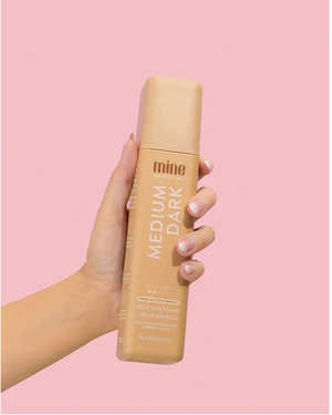 Mine Tan - Medium Dark Self Tan Foam 200ml – product image 3