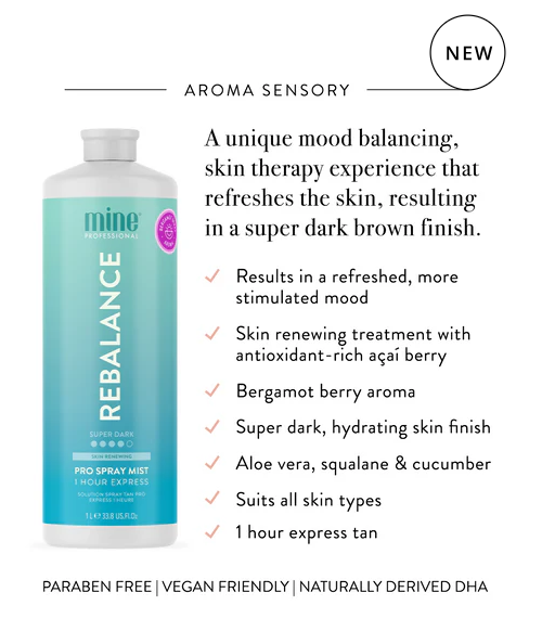 Mine Tan - Rebalance Pro Spray Mist 1000ml – product image 2