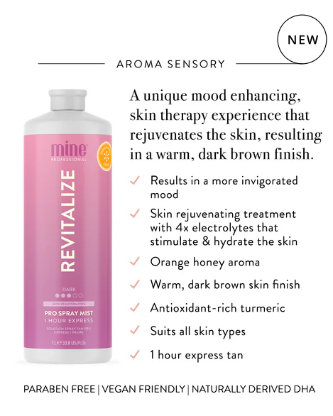 Mine Tan - Revitalize Pro Spray Mist 1000ml – product image 2