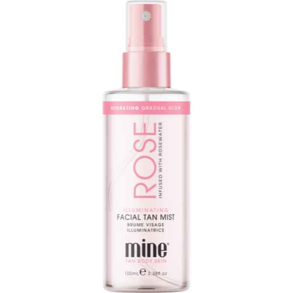 Mine Tan - Rose Illuminating Facial Tan Mist 100ml – product image