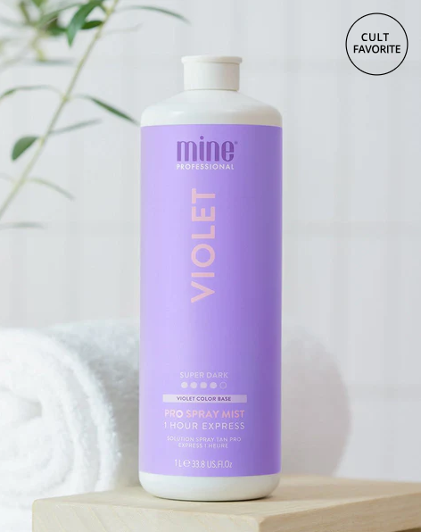 Mine Tan - Violet Pro Spray Mist 1000ml – product image