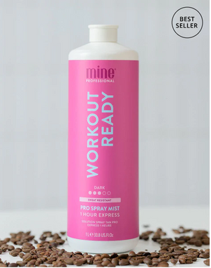 Mine Tan - Workout Ready Pro Spray Mist 1000ml – product image