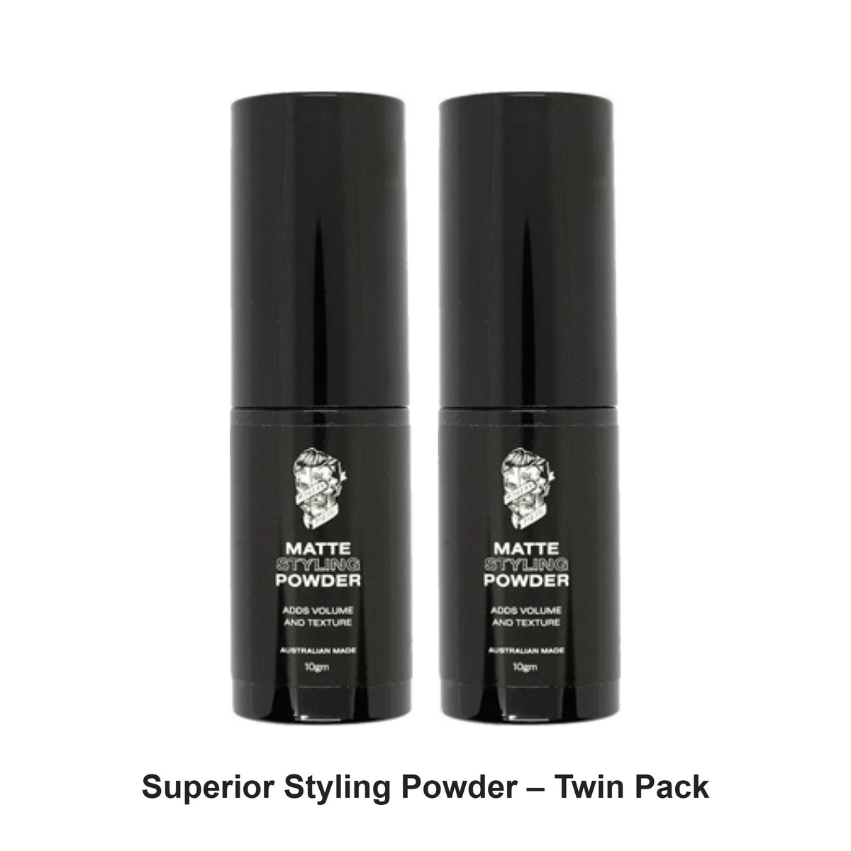 Modern Pirate - Superior Styling Powder – Twin Pack (2 x 50ml) – bundle contents: 2 x Modern Pirate - Superior Styling Powder 50ml