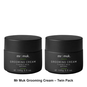 Muk Hair - Mr Muk Grooming Cream – Twin Pack (2 x 100g) – bundle contents: 2 x Muk Hair - Mr Muk Grooming Cream 100g