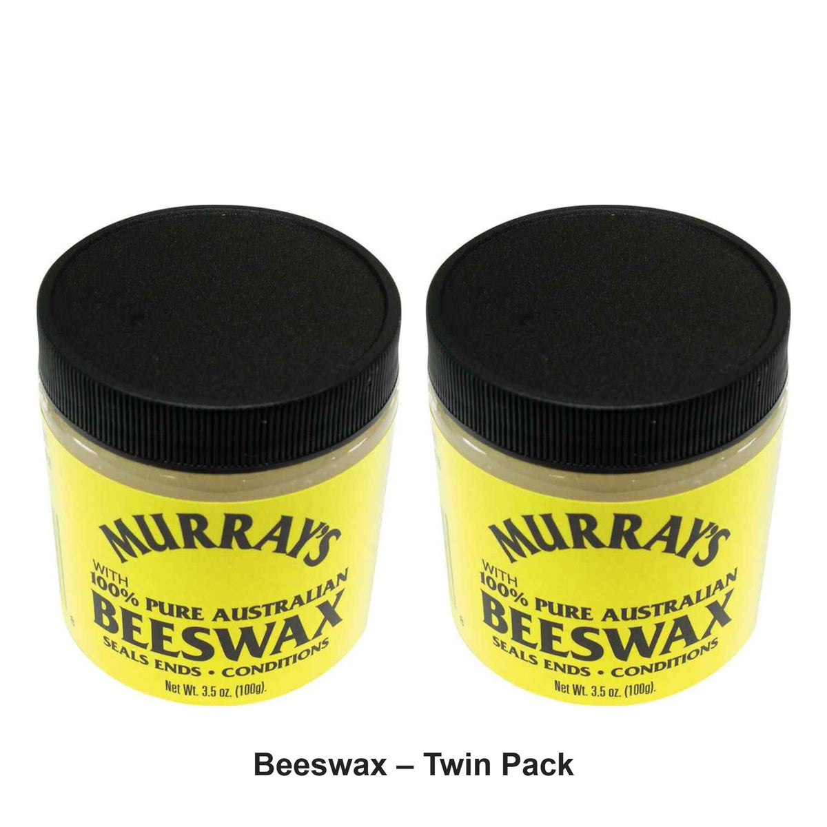 Murrays - Beeswax – Twin Pack (2 x 100g) – bundle contents: 2 x Murrays - Beeswax 100g