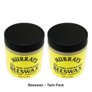 Murrays - Beeswax – Twin Pack (2 x 100g) – bundle contents: 2 x Murrays - Beeswax 100g