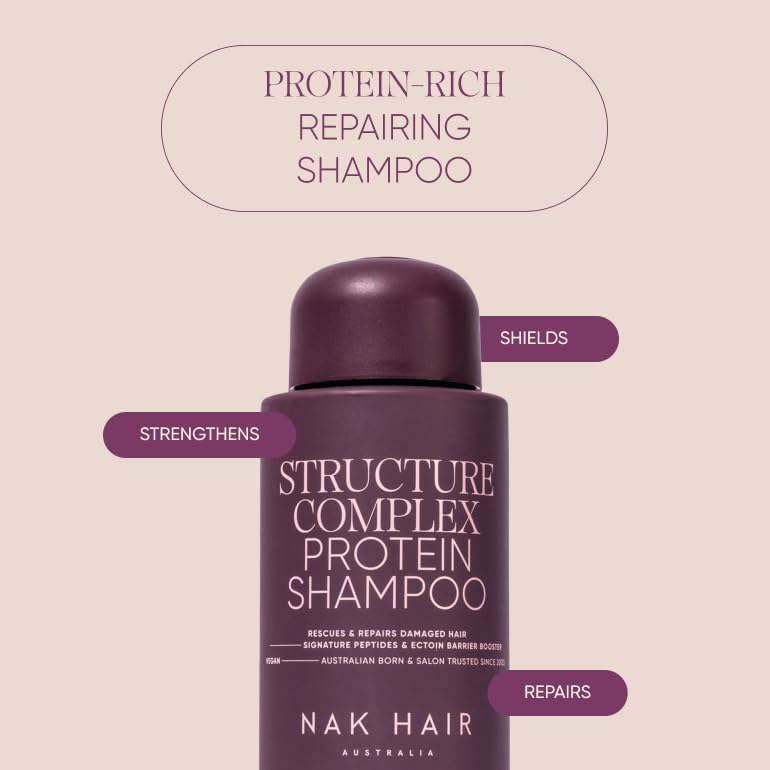 Nak Hair Structure Complex Protein Shampoo 500ml - image 2