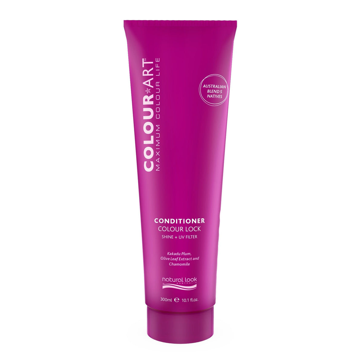 Natural Look - ColourArt Shampoo, Conditioner, Deep Mask & Kakadu Oil Quad Bundle – Natural Look ColourArt Conditioner 300ml