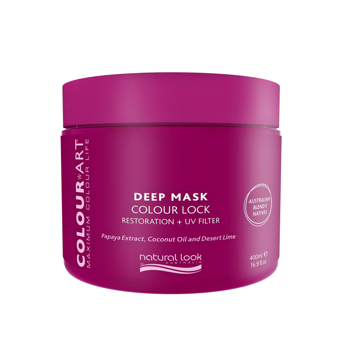 Natural Look - ColourArt Shampoo, Conditioner & Deep Mask Trio Bundle – Natural Look ColourArt Deep Mask 400ml