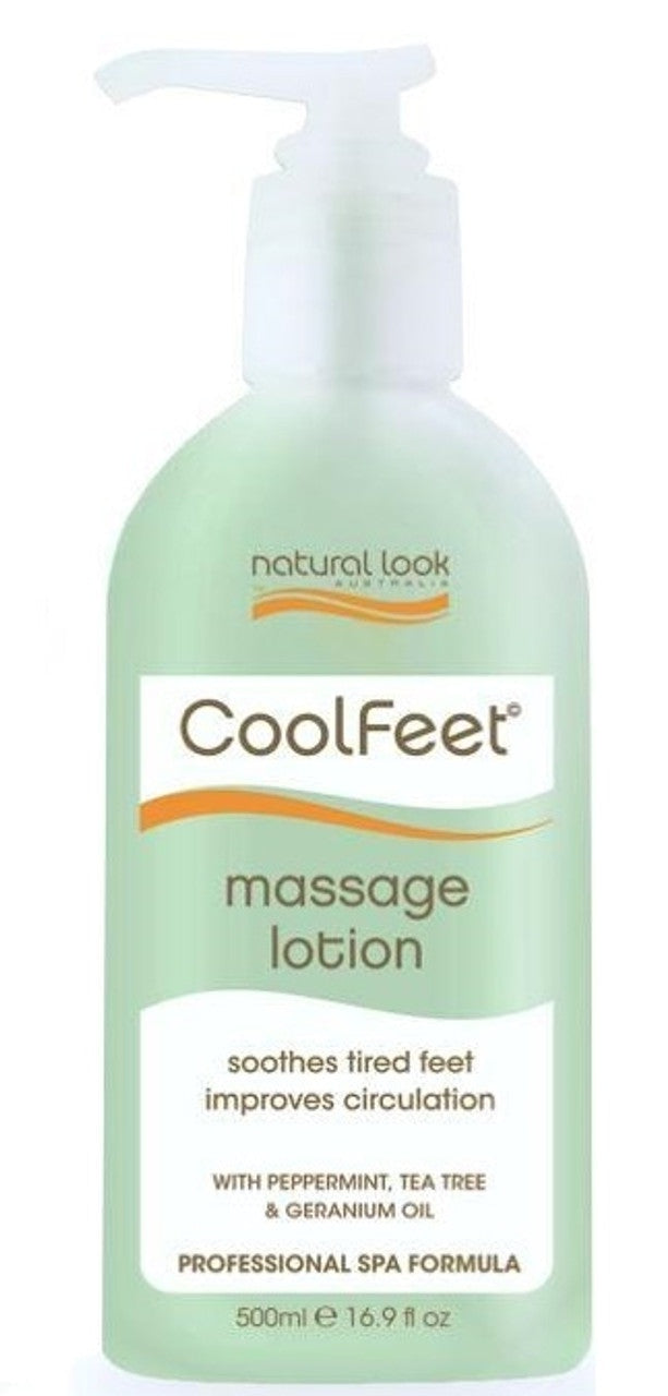 Natural Look - Cool Feet Massage Lotion 500ml – product image