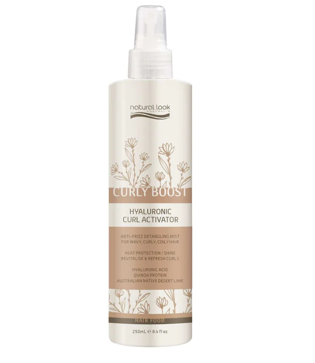 Natural Look - Curly Boost Shampoo, Conditioner & Curl Activator Trio Bundle – Natural Look Curly Boost Hyaluronic Curl Activator 250ml