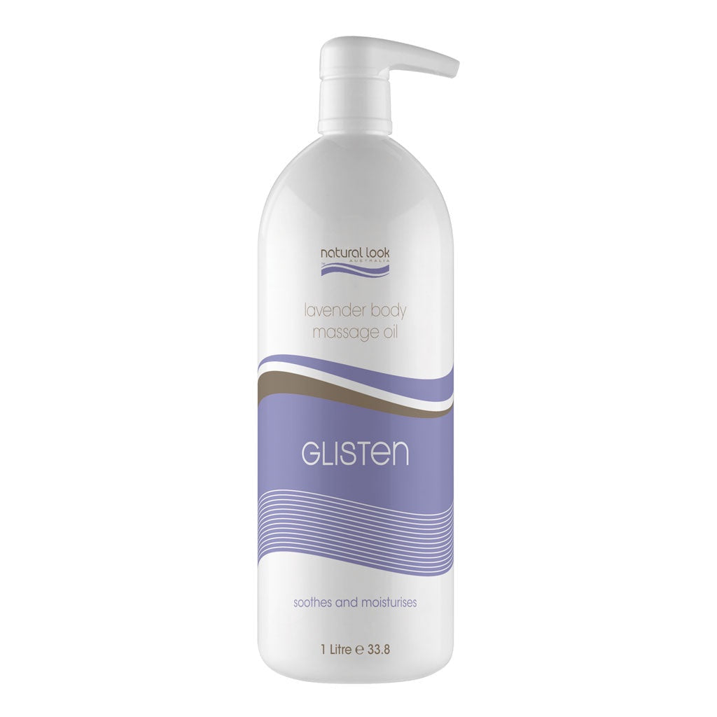 Natural Look - Glisten Lavender Massage Oil 1L – product image