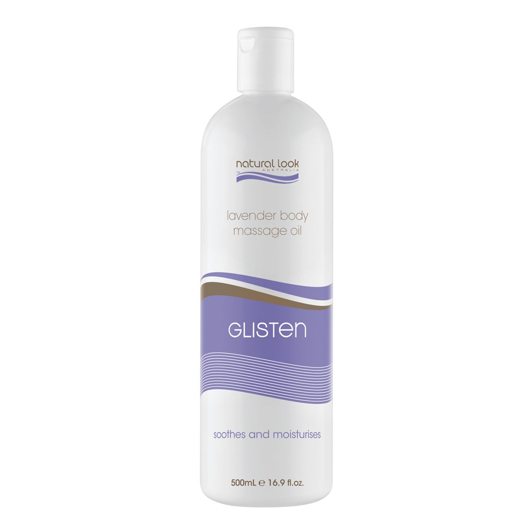 Natural Look - Glisten Lavender Massage Oil 500ml – product image
