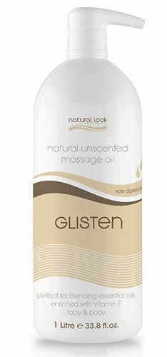 Natural Look - Glisten Unscented Massage Oil 1L – product image