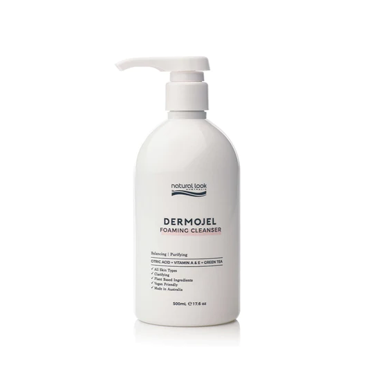 Natural Look - Immaculate Dermojel Foaming Cleanser 500ml – product image