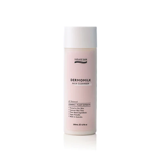 Natural Look - Immaculate Dermomilk Cleanser & Pore Refining Toner Duo Bundle – Natural Look Immaculate Dermomilk Daily Cleanser 200ml