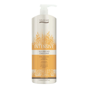 Natural Look - Intensive Fortifying Shampoo & Silk Enriched Conditioner Duo 1L Bundle – Natural Look Intensive Silk Enriched Conditioner 1L