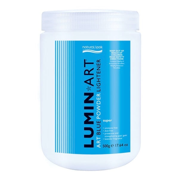 Natural Look - Luminart Blue Dust Free Powder Lightener 500g – product image 2