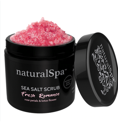 Natural Look - Natural Spa Fresh Romance Sea Salt Scrub 250g – product image