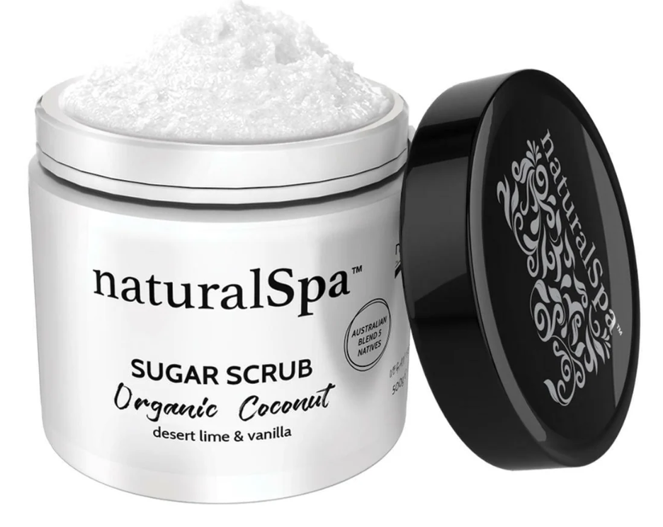Natural Look - Natural Spa Organic Coconut Body Wash, Butter & Scrub Trio Bundle – Natural Look Natural Spa Organic Coconut Sugar Scrub 500g