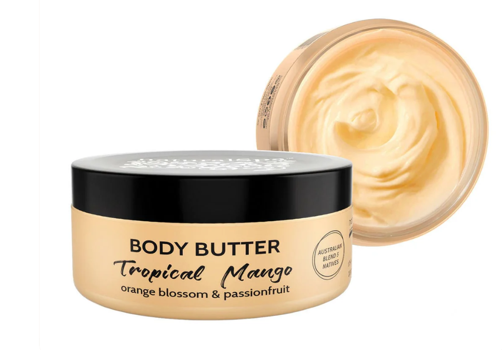 Natural Look - Natural Spa Tropical Mango Body Wash, Butter & Scrub Trio Bundle – Natural Look Natural Spa Tropical Mango Body Butter 200g