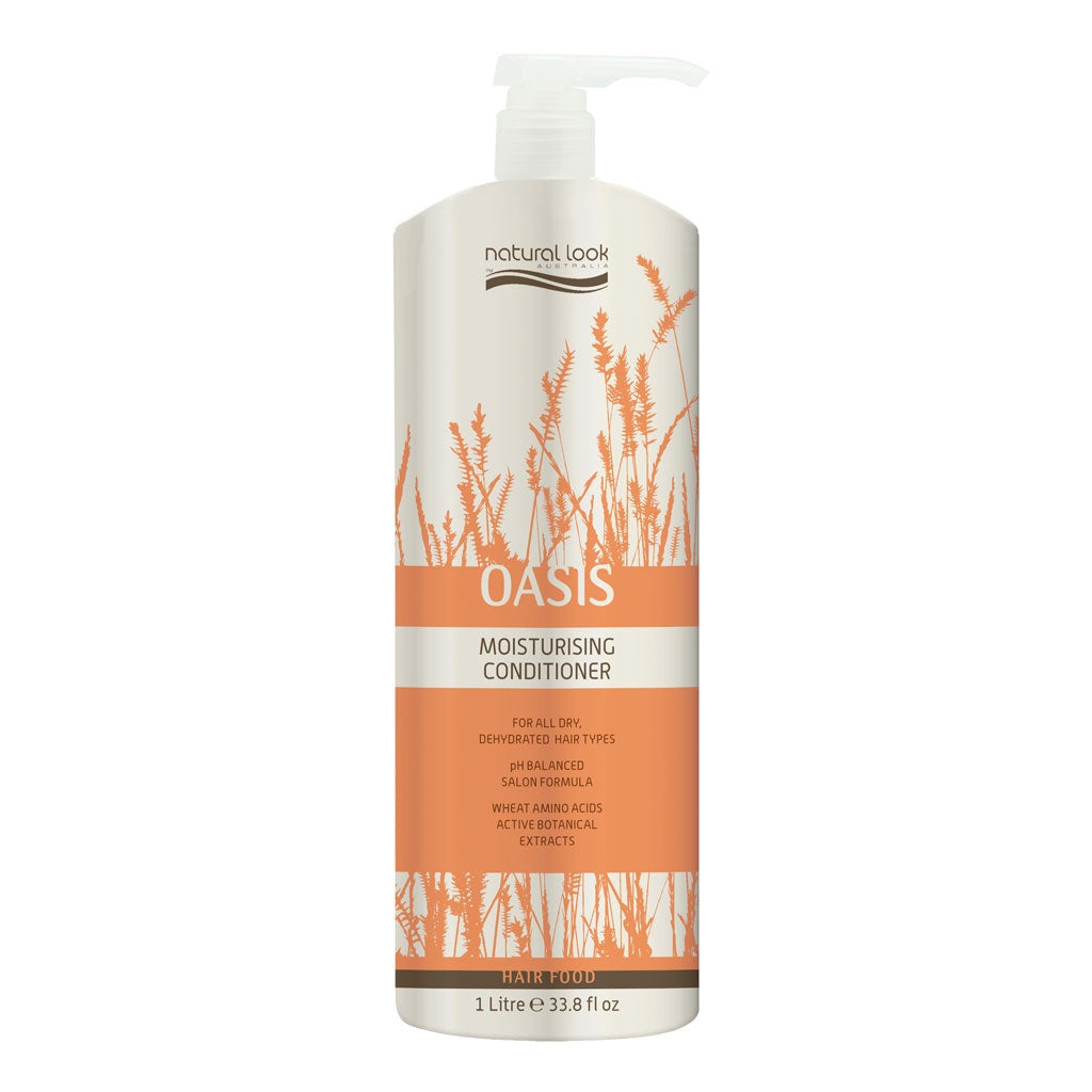 Natural Look - Oasis Moisturising Shampoo & Conditioner Duo 1L Bundle – Natural Look Oasis Moisturising Conditioner 1L