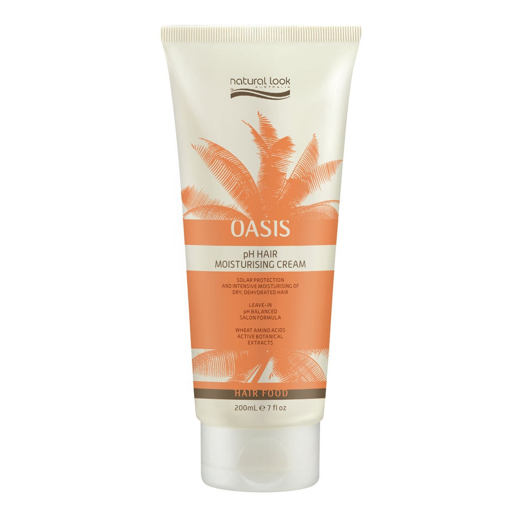 Natural Look - Oasis Shampoo, Conditioner & pH Moisturising Cream Trio Bundle – Natural Look Oasis pH Hair Moisturising Cream 200ml
