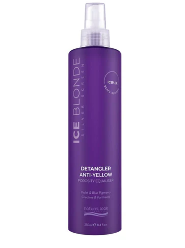 Natural Look - Silver Screen Ice Blonde Shampoo, Conditioner & Detangler Trio Bundle – Natural Look Silver Screen Ice Blonde Detangler 250ml