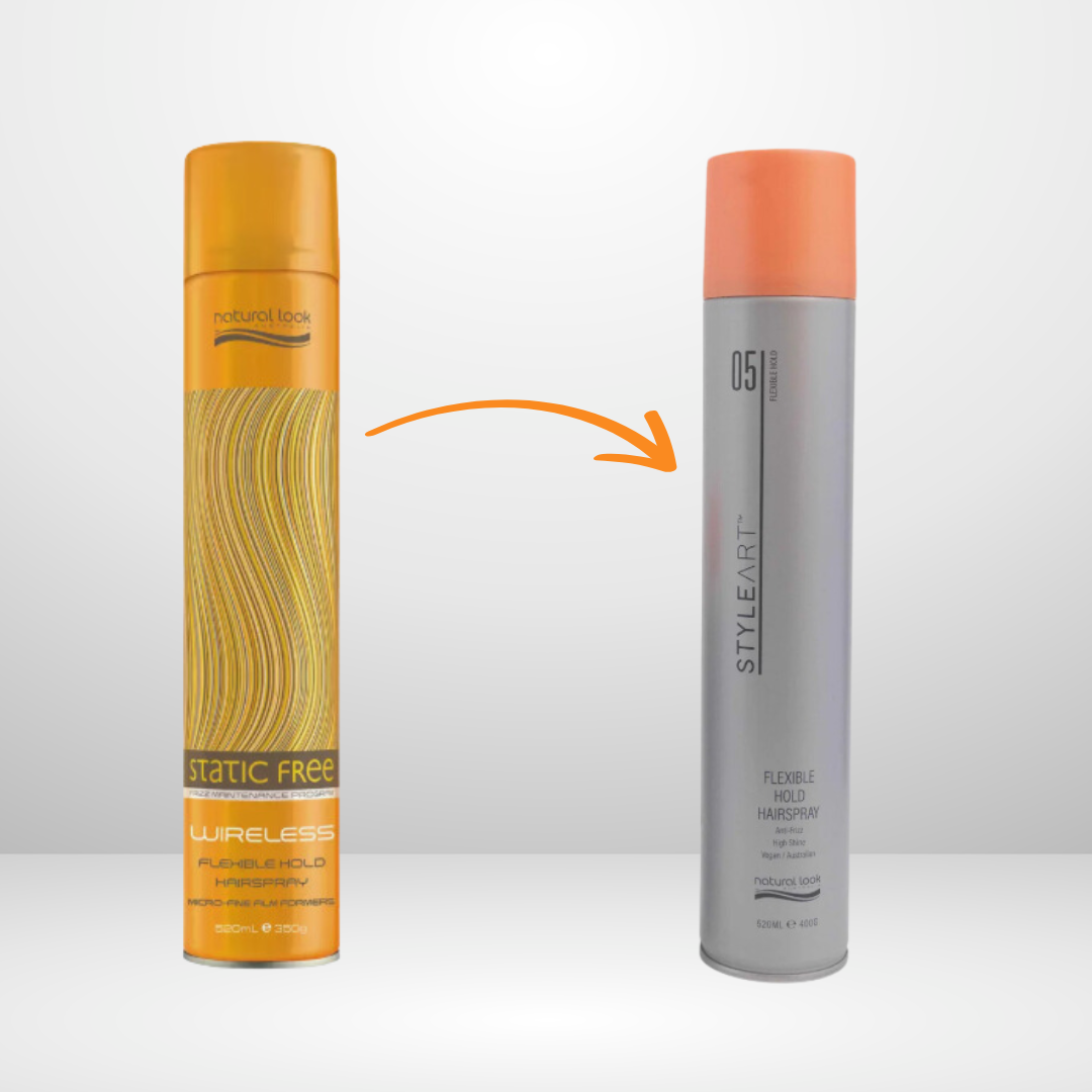Natural Look - StyleArt Flexible Hold Hairspray 400g – product image 2
