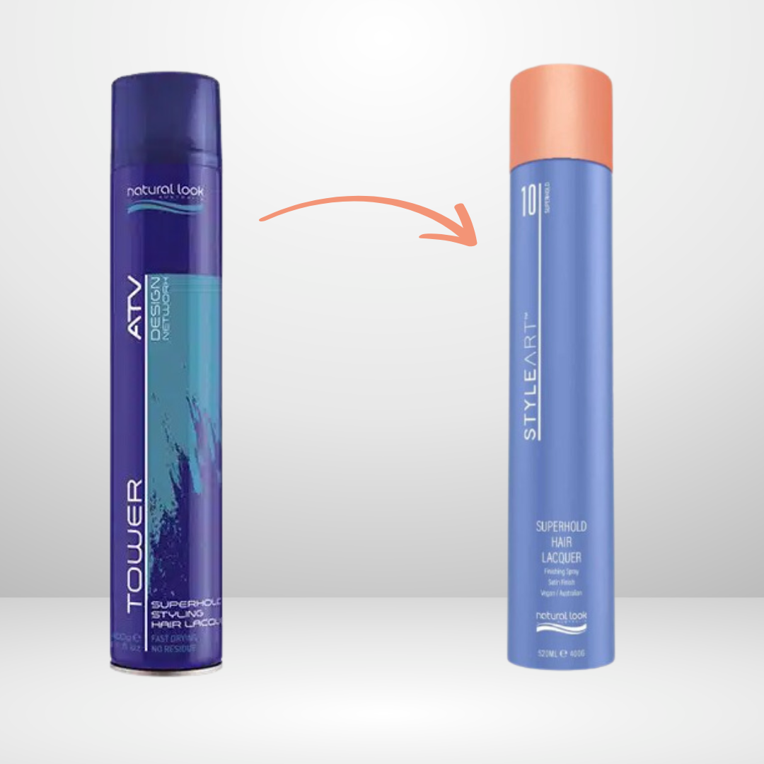 Natural Look - StyleArt Super Hold Hair Lacquer 520ml – product image 2