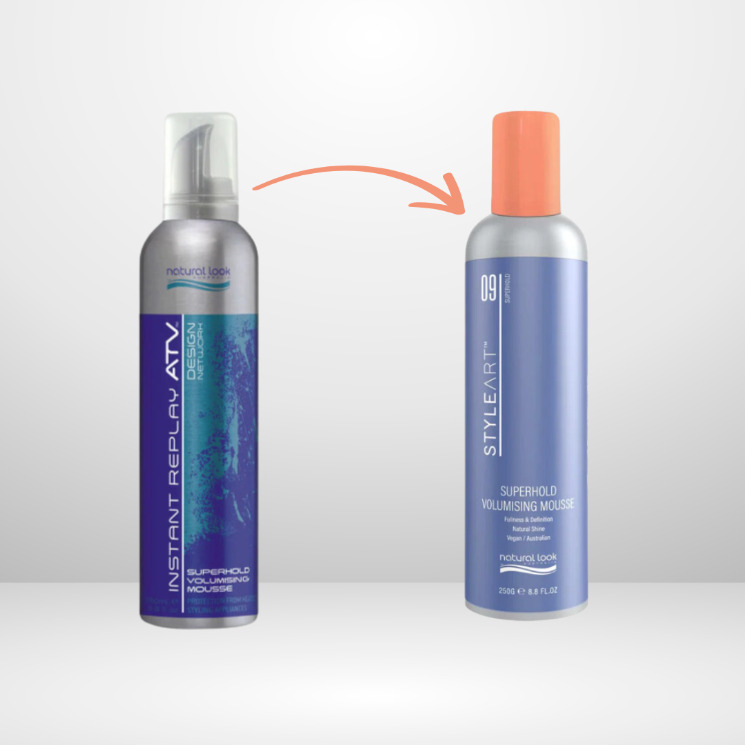 Natural Look - StyleArt Superhold Volumising Mousse 250g – product image 2