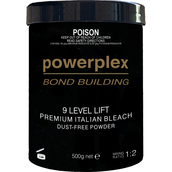 Powerplex - 9 Level Dust Free Bleach 500g – product image