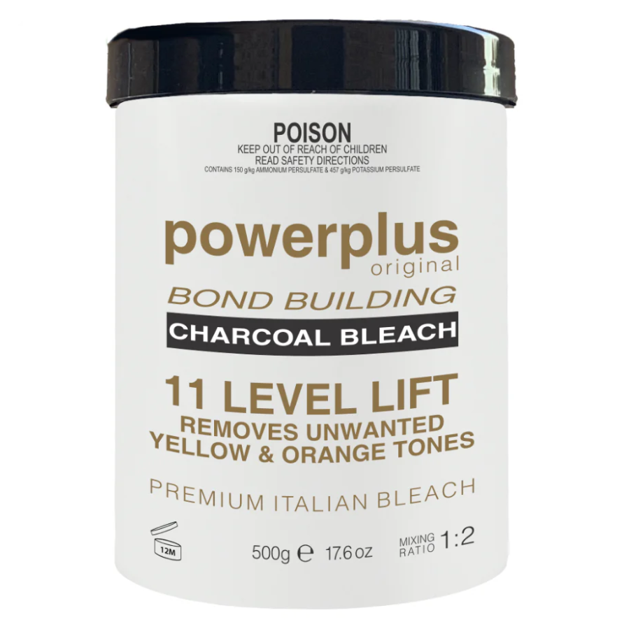 Powerplus - 11 Level Lift Charcoal Bleach 500g – product image
