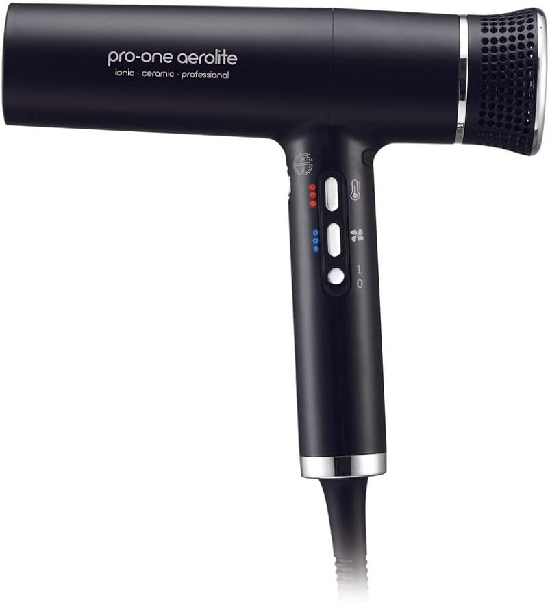 Pro One Aerolite Hairdryer Black - image 2
